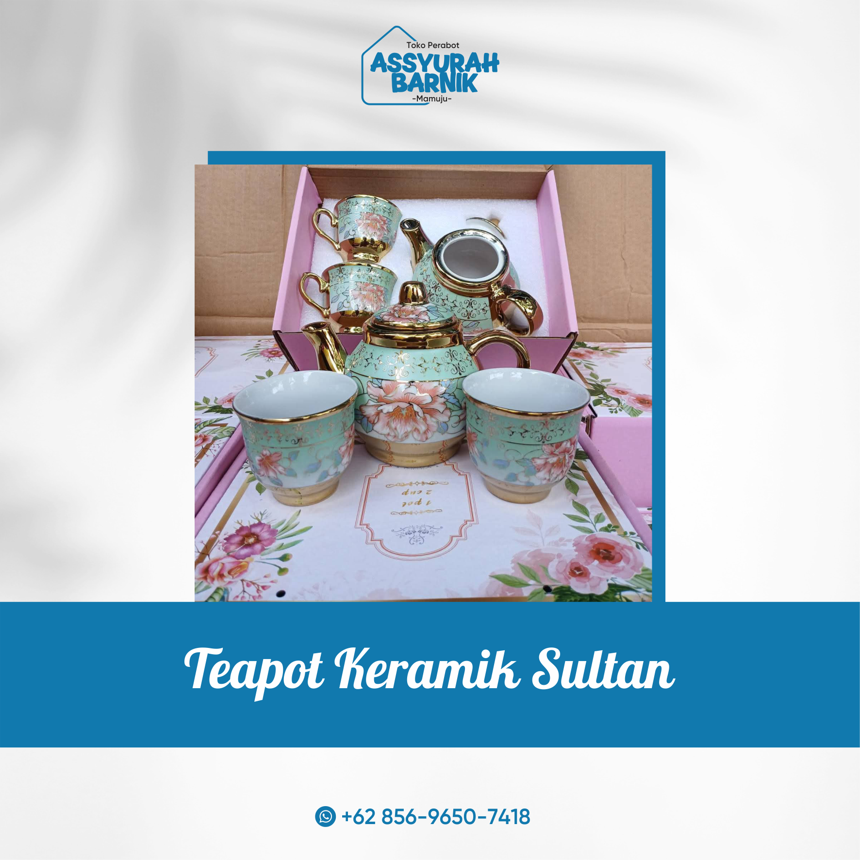 Teapot Keramik Sultan 
